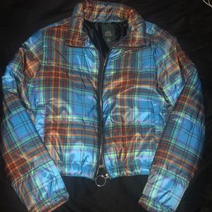 Cropped puffer jacket